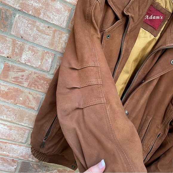 Brown Leather Jacket - Picture 5 of 16
